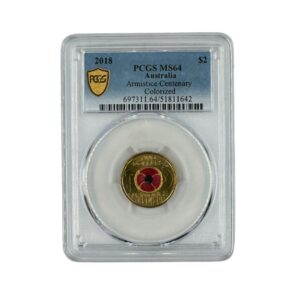 PCGS - 2018 $2 Armistace MS64
