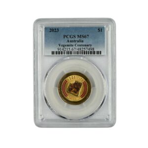 PCGS - 2023 $1 Vegemite MS67
