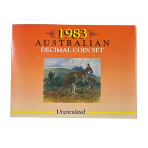 1983 Sherwood Australian Decimal Coins Uncirculated Set
