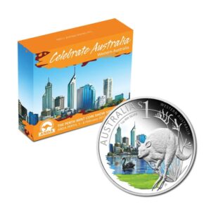 Perth Mint - 2011 Celebrate Australia Western Australia 1oz Silver Proof