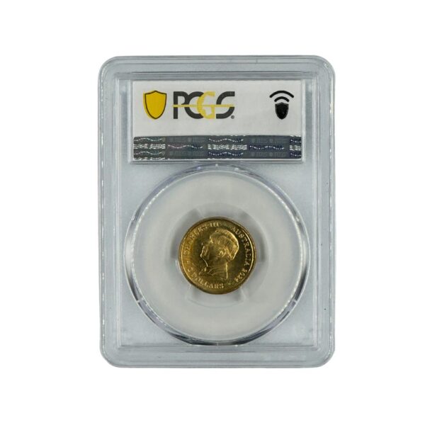PCGS - $2 Paralympic Team Coloured MS66 - Image 2