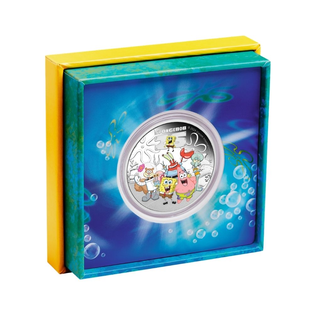 2024 Spongebob And Friends 1oz Silver Proof Coin - Image 2