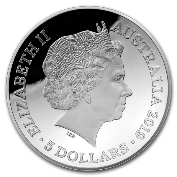 RAM – 2019 A Map Of The New World 1812 1oz Silver Domed Proof - Image 2