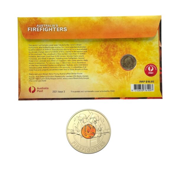 2021 PNC ‘Australia's Firefighters’ UNC $2 COIN - Image 2