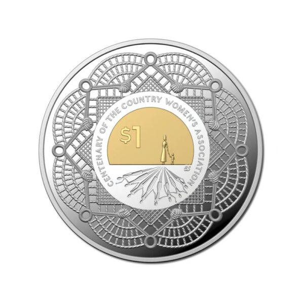 RAM – 2022 $1 Country Women’s Association Silver Proof - Image 2