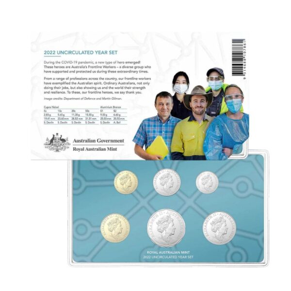 RAM - 2022 Uncirculated Set - Frontline Workers - Image 2