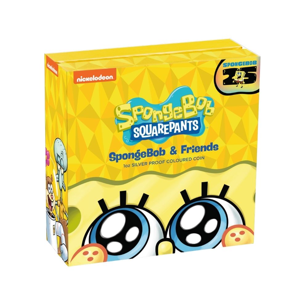 2024 Spongebob And Friends 1oz Silver Proof Coin - Image 3