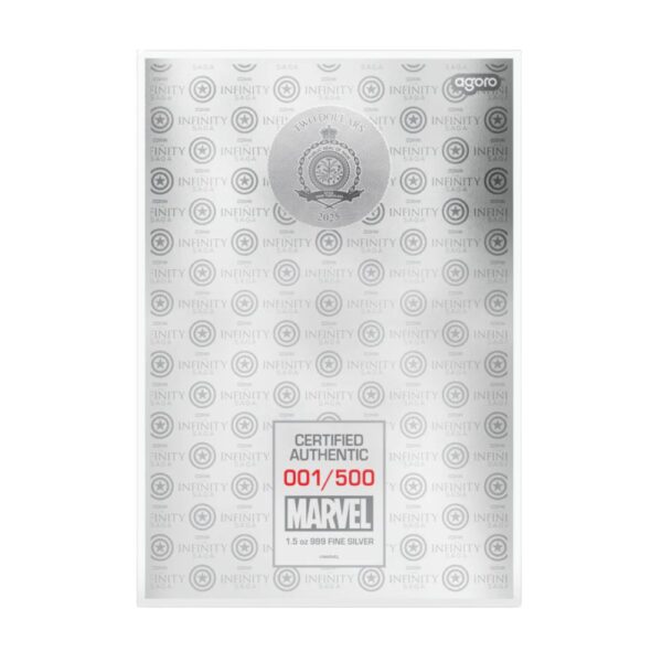 Agoro - 1.5oz Foil Coin - Captain America - Image 2