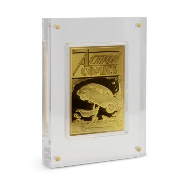 Agoro - Action Comics #1 5oz Gilded Silver - Image 5