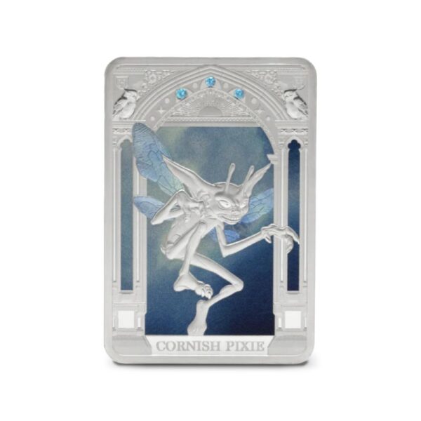 Agoro - Harry Potter Magical Creatures Cornish Pixie 1oz Silver - Image 4