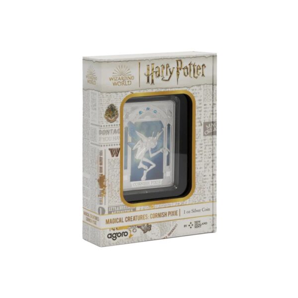Agoro - Harry Potter Magical Creatures Cornish Pixie 1oz Silver