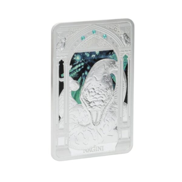 Agoro – Harry Potter Magical Creatures – Nagini 1oz Silver - Image 2