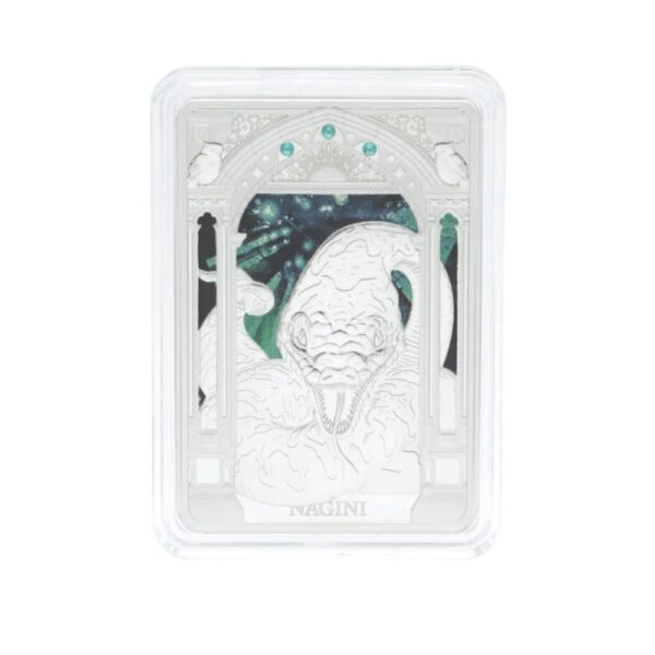 Agoro – Harry Potter Magical Creatures – Nagini 1oz Silver - Image 3