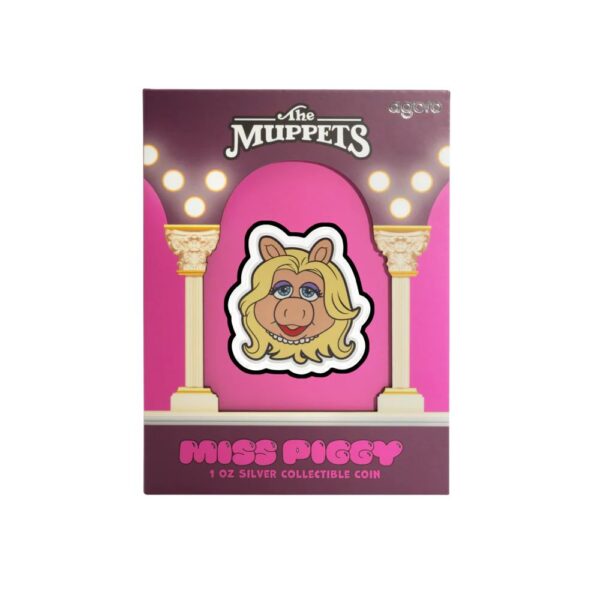 Agoro - The Muppets - Miss Piggy 1oz Silver