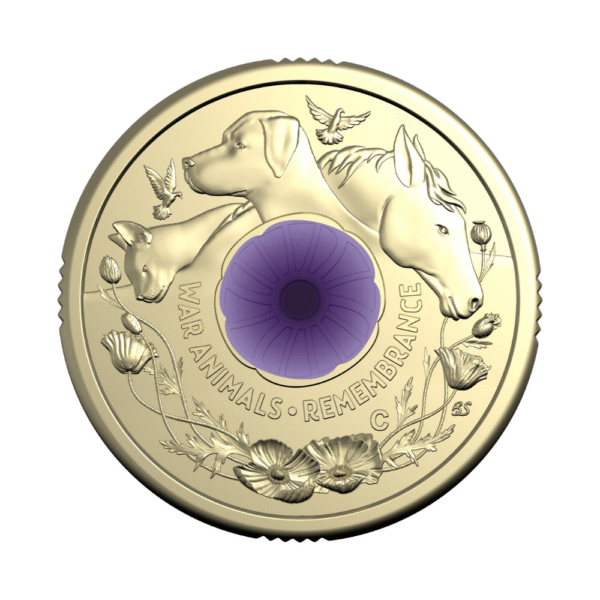 PCGS - 2024 $2 Purple Poppy MS66 - Image 2