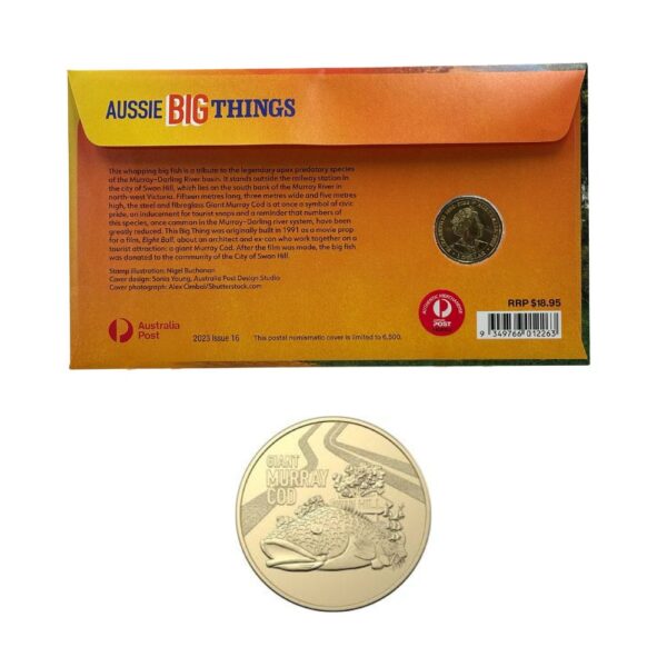 PNC - 2023 $1 Aussie Big Things - Giant Murray Cod - Image 2