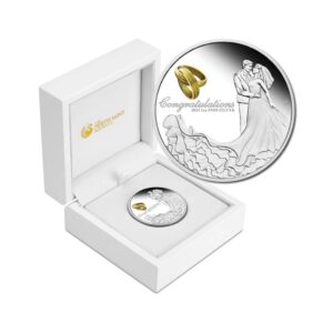 Perth Mint - 2025 Congratulations Wedding 1oz Silver