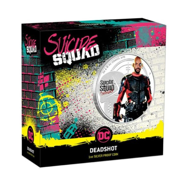 Perth Mint - 2019 Suicide Squad Deadshot 1oz Silver Proof - Image 2