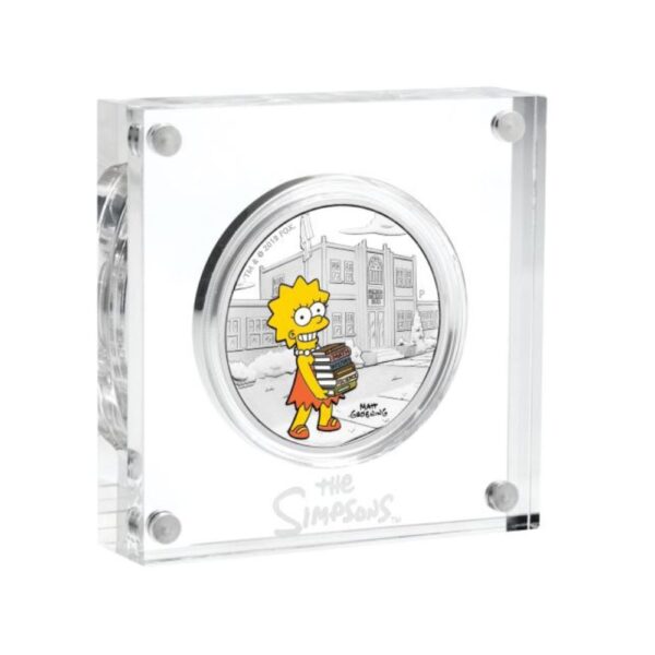 Perth Mint - 2019 The Simpsons Lisa Simpson 1oz Silver