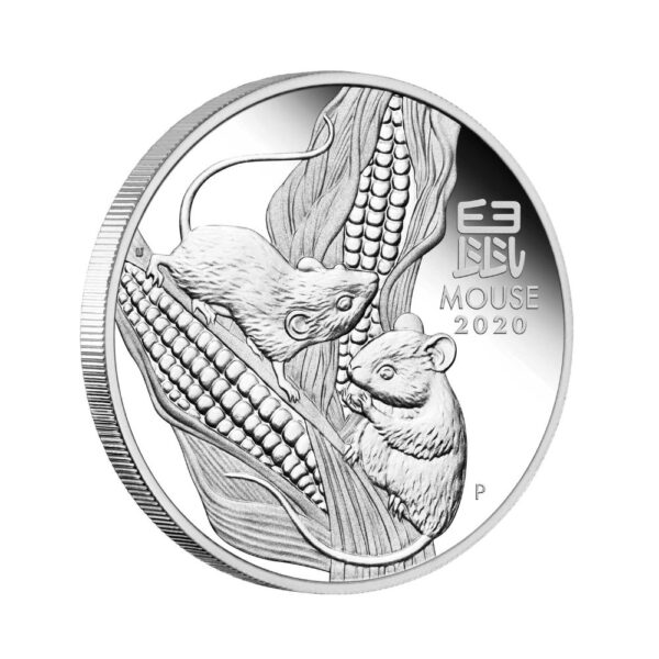 Perth Mint - 2020 Chinese New Year 1oz Silver - Image 3