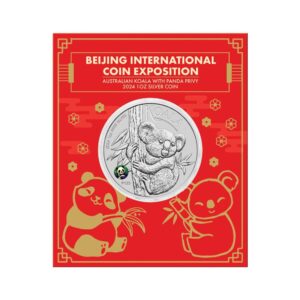 Perth Mint - 2024 $1 Koala And Bejing Panda Proof 1oz Silver