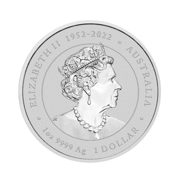 Perth Mint - 2024 YOT Dragon 1oz Silver Guilded Coin - Image 3