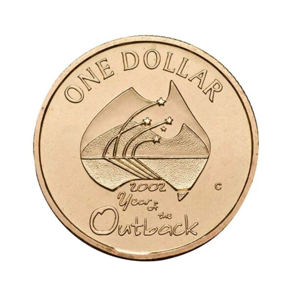 RAM - 2002 $1 Year of the Outback Coin On Card - Image 2