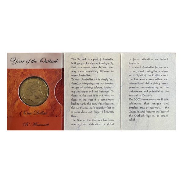 RAM - 2002 $1 Year of the Outback Coin On Card - Image 4