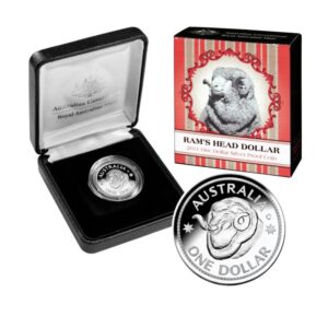 RAM 2011 $1 Rams Head Dollar Silver Proof Coin