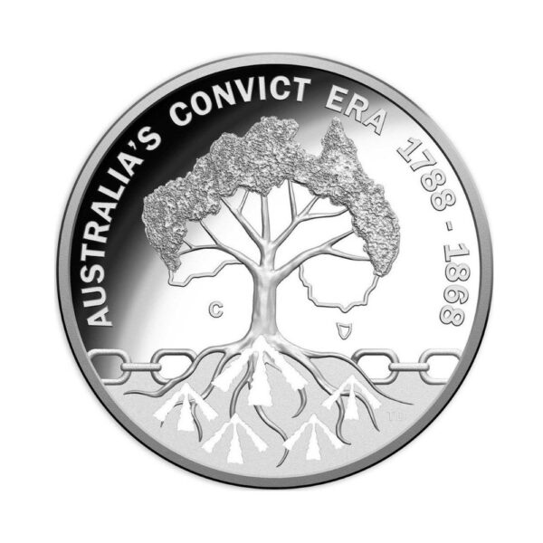 RAM – 2018 $1 Rascals & Ratbags Convict Era 1oz Silver Proof - Image 2