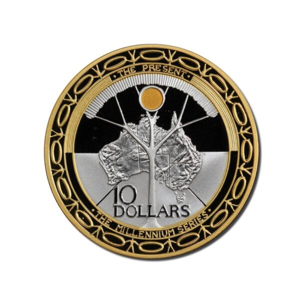 RAM – 2000 Millennium Series The Present Silver Proof - Image 2