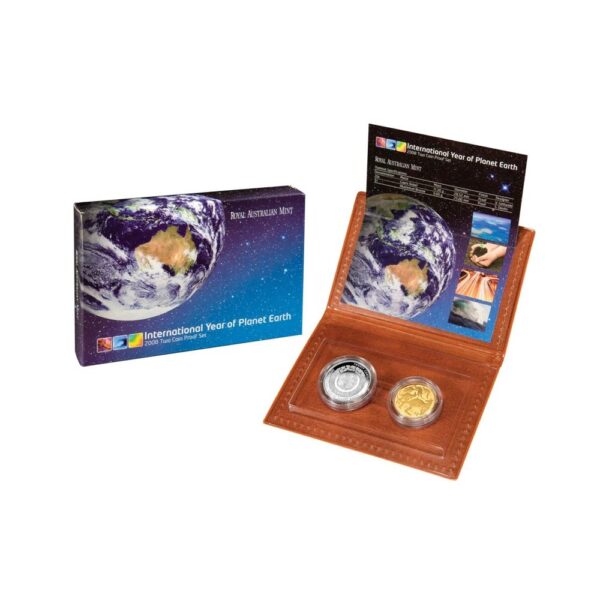 RAM - 2008 International Year Of Planet Earth Two Coin Proof Set