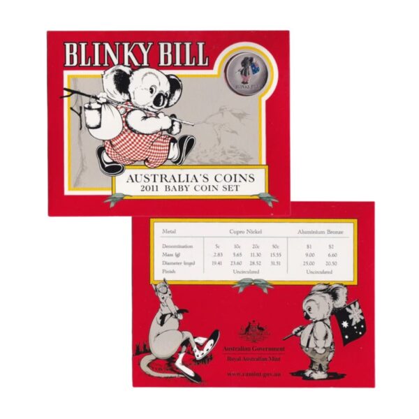 RAM – 2011 Blinky Bill Baby Coin Uncirculated Set - Image 4
