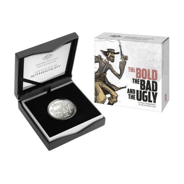 RAM - 2019 $1 The Bold The Bad And The Ugly Silver Proof