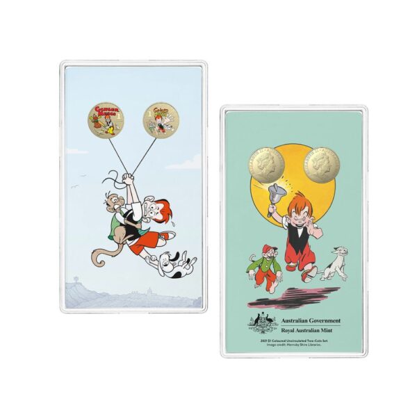 RAM - 2021 $1 Ginger Meggs 2 Coin Set - Image 3