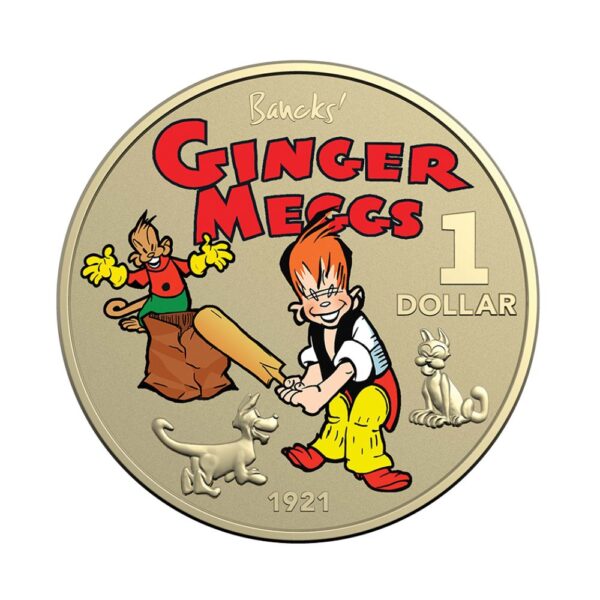 RAM - 2021 $1 Ginger Meggs 2 Coin Set - Image 4