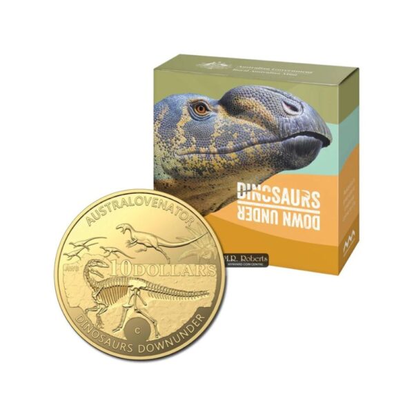 RAM - 2022 $10 Dinosaurs Down Under 1/10th oz Gold Proof