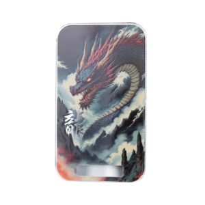 ScottsDale Mint - 2025 Dragon Bar Week 1 Black Dragon 1oz silver coloured bar