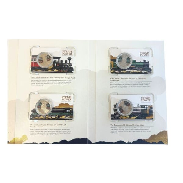 Sets - 50c Steam Power 7 Coin Collection - Image 4
