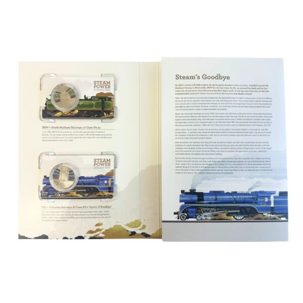 Sets - 50c Steam Power 7 Coin Collection - Image 3