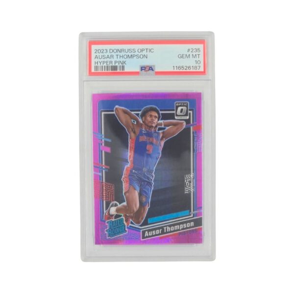 2023 DonRuss Optic Hyper Pink #235 - Ausar Thompson PSA10
