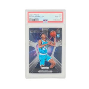 2023 Prizm Deep Space #2 - Brandon Miller PSA8