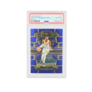 2023 Select Blue #87 - Victor Wembanyama PSA10