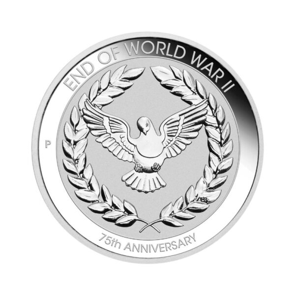 Perth Mint - Coin on Card 2020 End of WWII 75th Anniversary 1/10 oz Silver Coin - Image 3