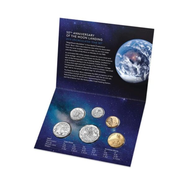 RAM - 2019 Proof Set - 50th Anniversary Of The Moon Landing - Image 2