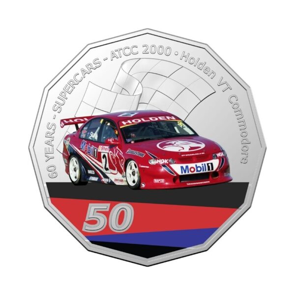 PNC - 2021 50c VT Commodore V8 Supercars 60th Anniversary - Image 2