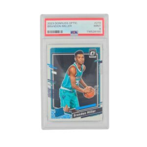 2023 DonRuss Optic #219 - Brandon Miller PSA9