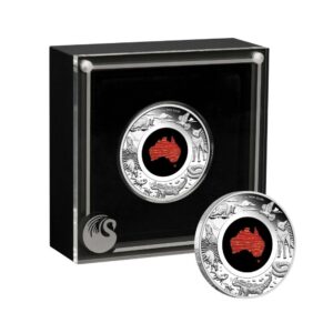 Perth Mint - Great Southern Land 2025 1oz Silver Proof Snakeskin Jasper Coin