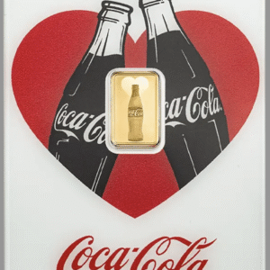 PAMP - Coca Cola Valentine's Day Bar 1g Gold