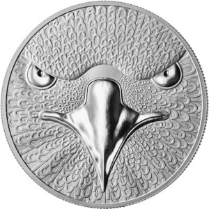 Binary World - 1oz BitCoin Crypto Eagle Silver Proof